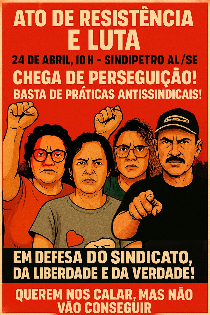 ato de resistencia e luta dia 24 de abril