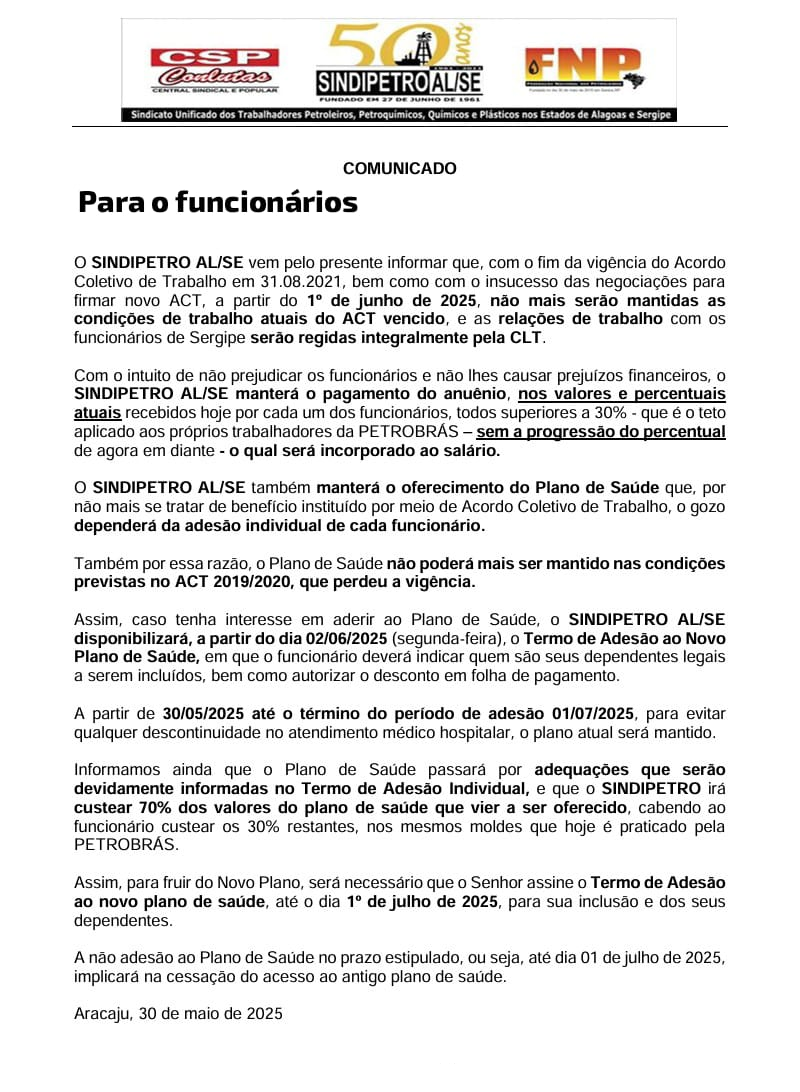 comunicado clt