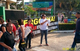Distribuição do boletim da Fafen-2