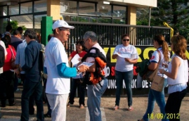 Distribuição do boletim da Fafen-3