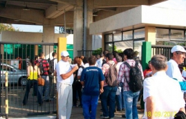 Distribuição do boletim da Fafen-5